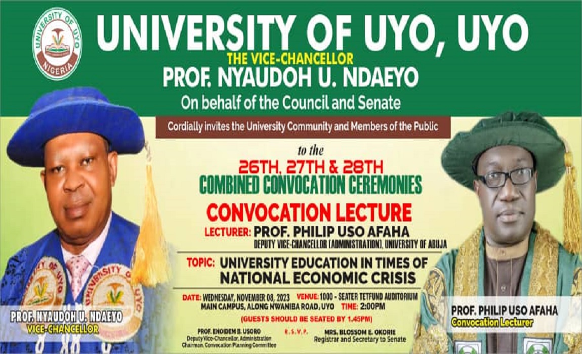 University Of Uyo – University Of Uyo-Vision:To Be A Centre Of Academic ...